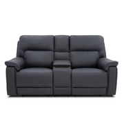 Jumbo Slate Triple Power With Console Loveseat By Warehouse M