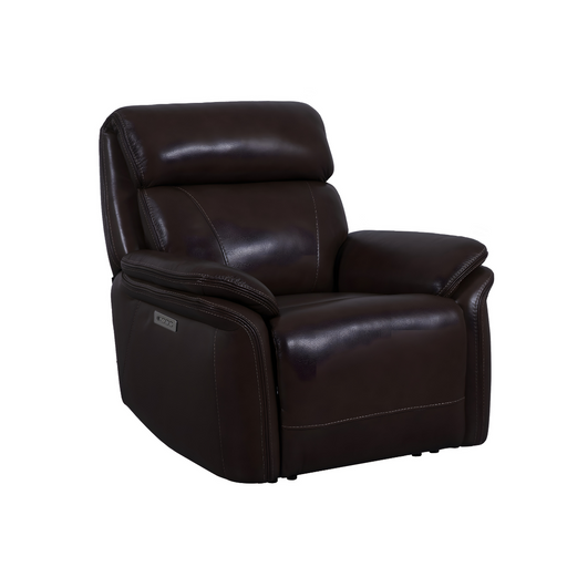 Recliner 70913 Coffee Triple Power Recliner By Warehouse M