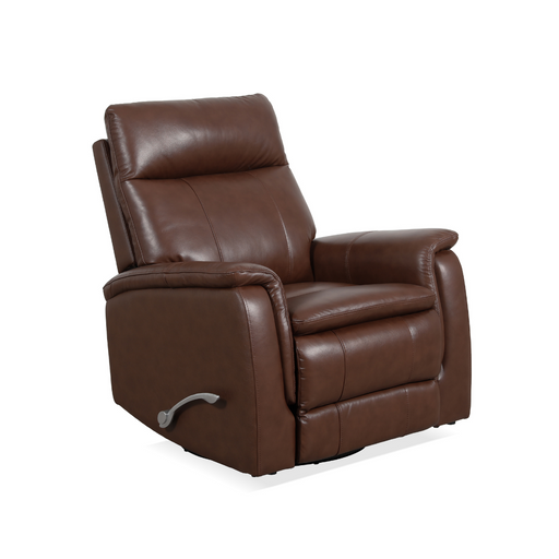 Recliner Pecan Swivel Glider Recliner By Warehouse M