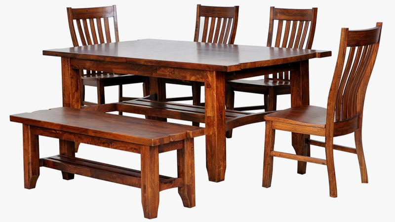 Whistler Retreat Solid Mango Dining Set by Warehouse M