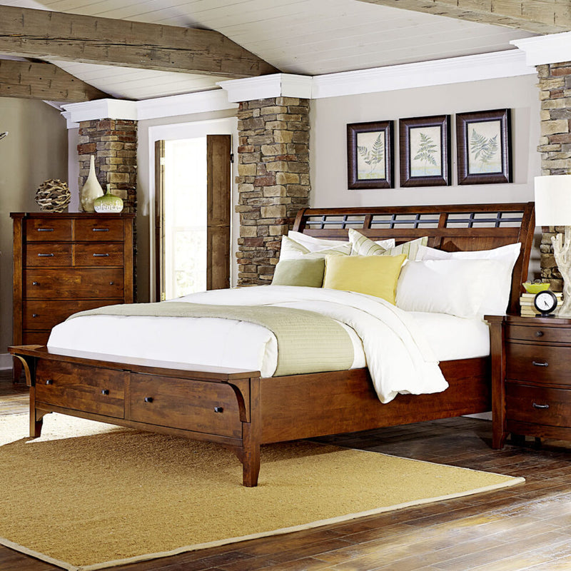 Whistler Retreat Storage Platform Bed Frame