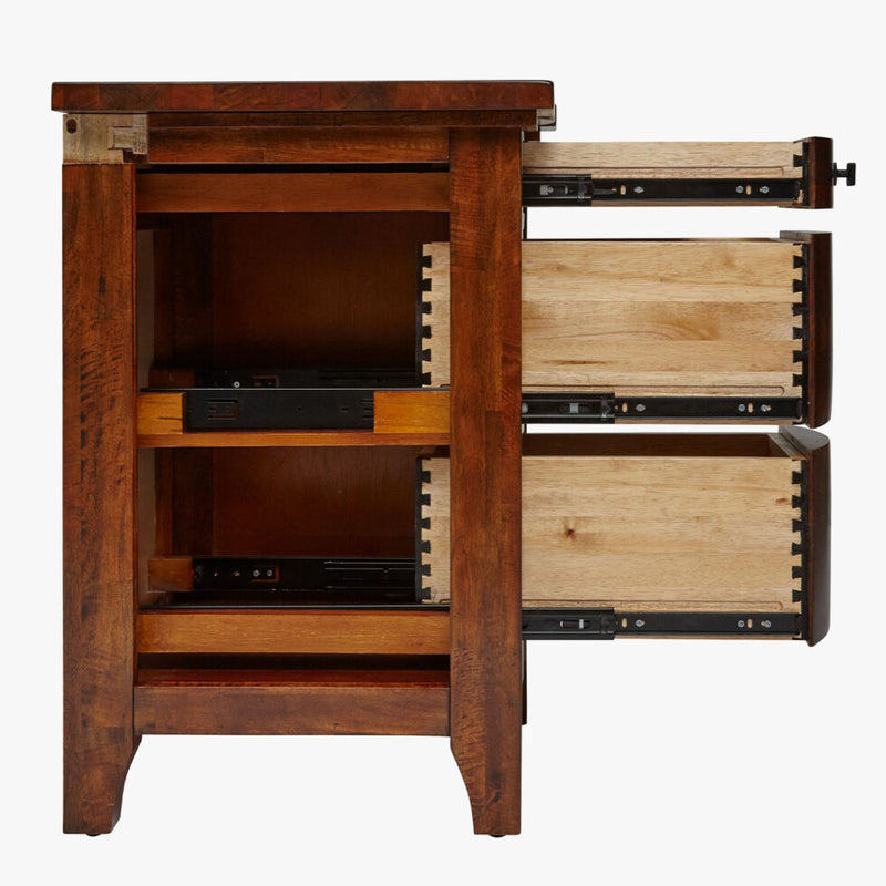 Whistler Retreat Small 3 Drawer Nightstand