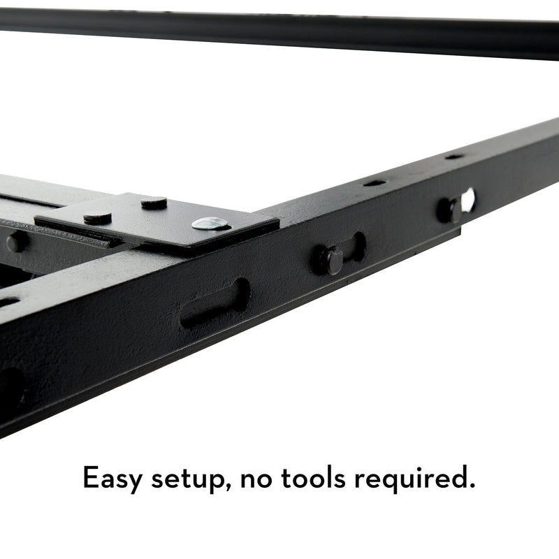 Twin / Full Adjustable Bed Frame - Wheels