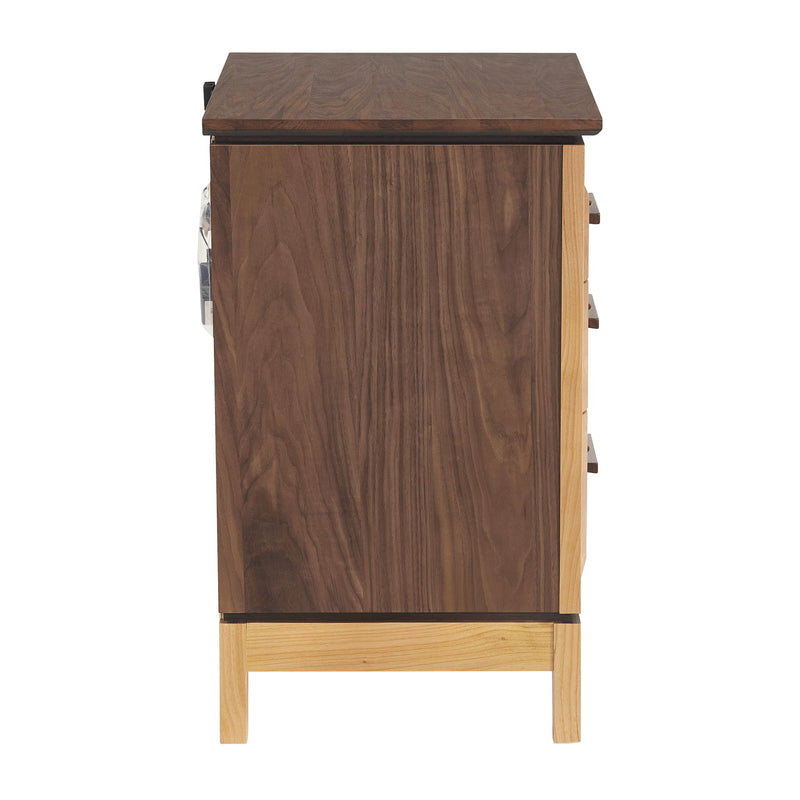 Addison - 3-Drawer Nightstand - Natural