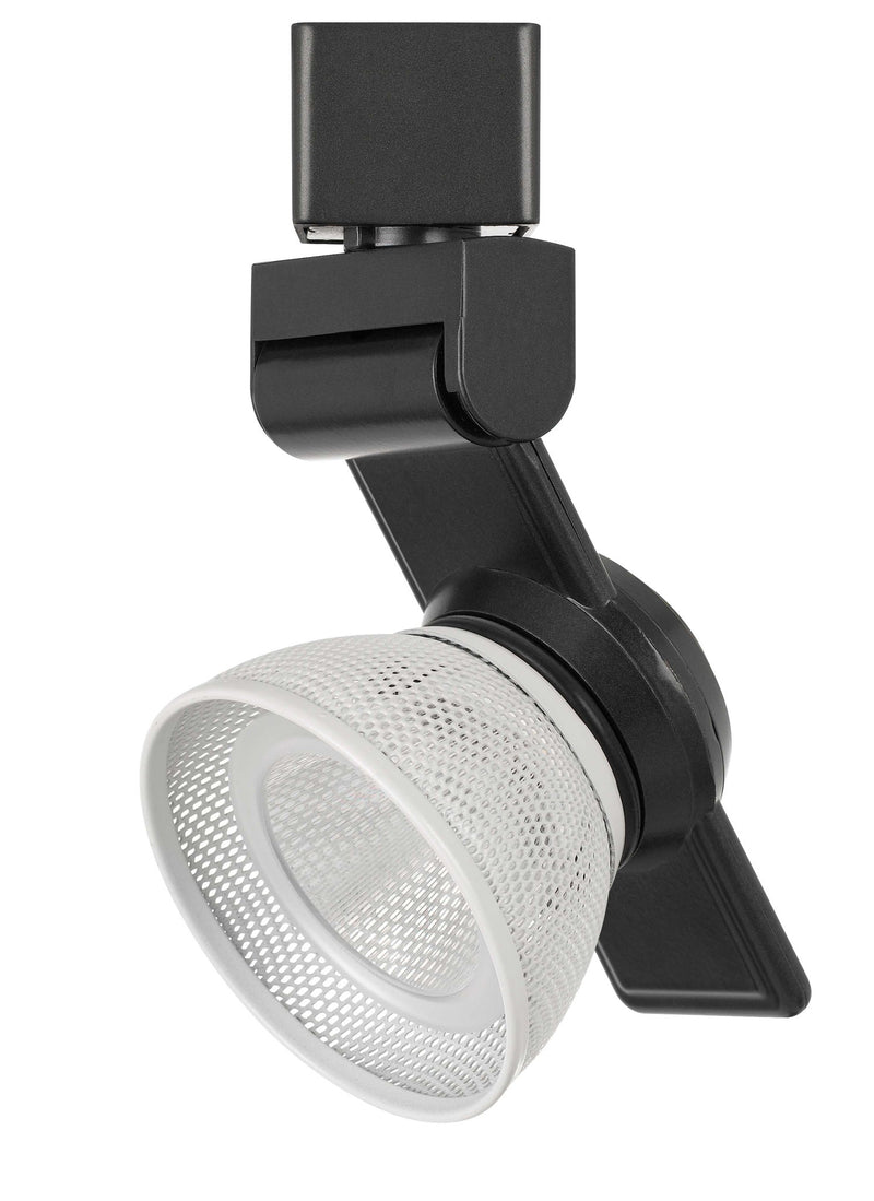 6" Height Metal Track Head - Dark Bronze & White - Mesh