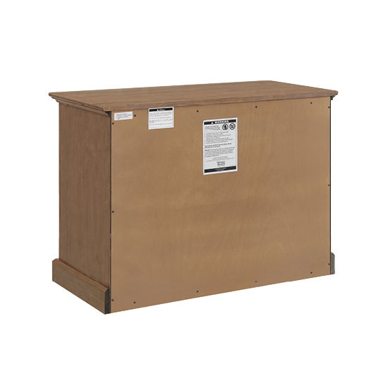 McKenzie - Lateral File Cabinet - Pecan
