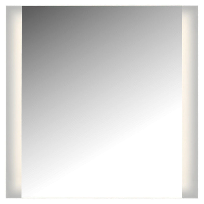 36" x 36" LED Wall Glow Mirror - Metal