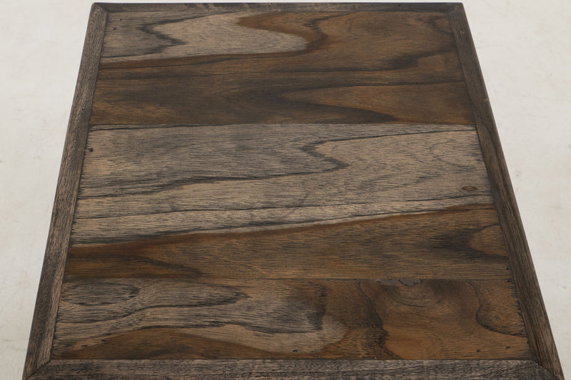 Teak - Chairside Table - Oil Black