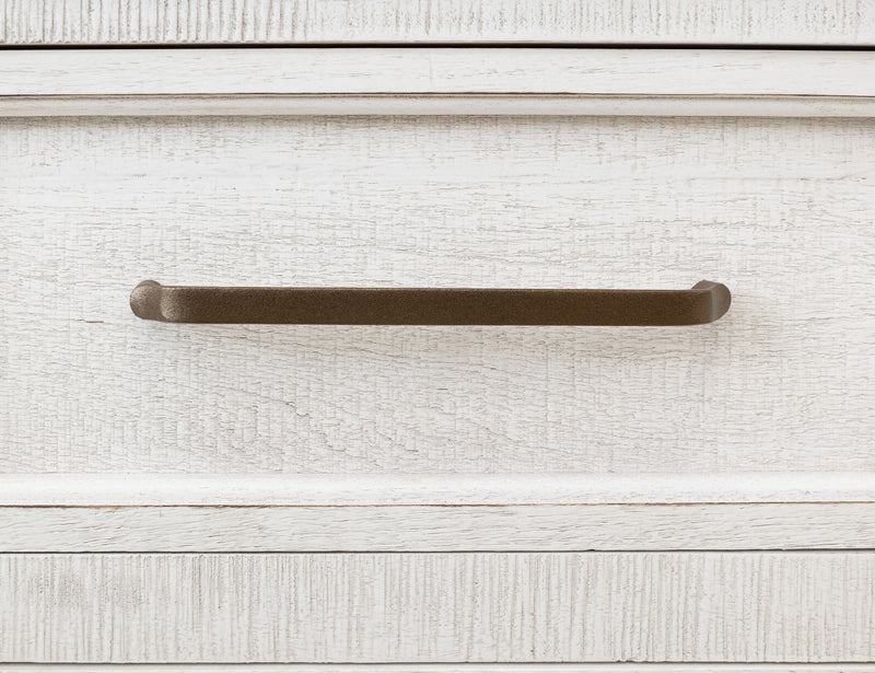 Stoa - 2 Drawer Nightstand - White / Brown