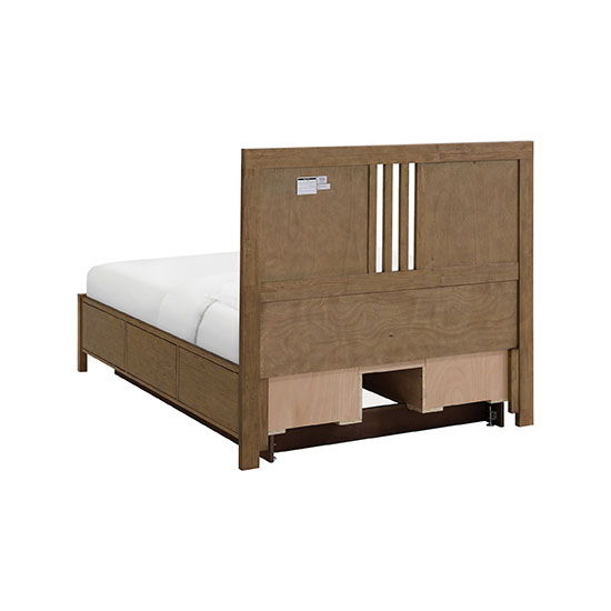 Bailey - Queen Storage Bed - Nutmeg