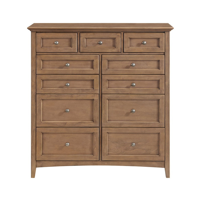 McKenzie - 11-Drawer Dresser - Pecan