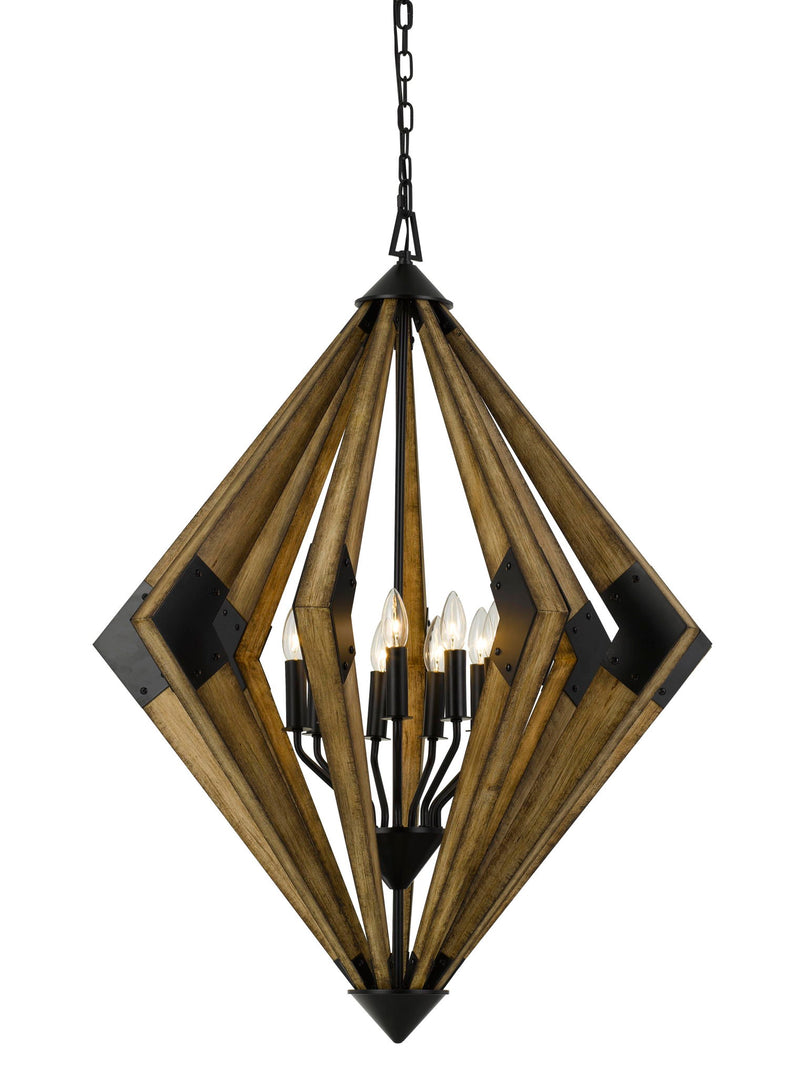 Arezzo - 40" Height Chandelier - Wood