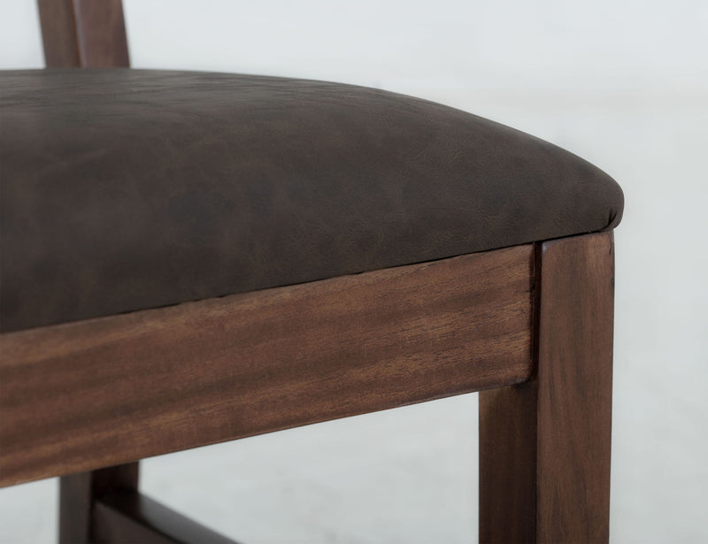 Parota - Ladder Back Chair (Set of 2) - Cinnamon Brown