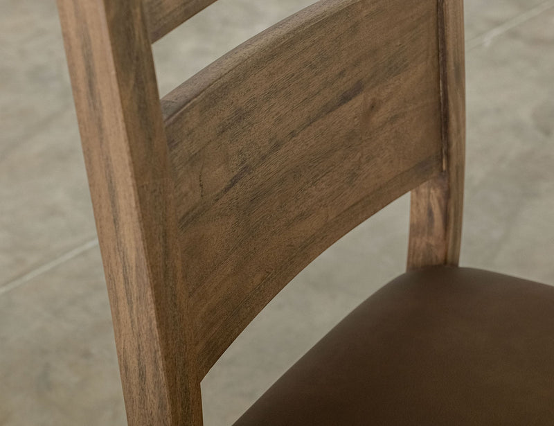 Natural Teca - Chair (Set of 2) - Brown