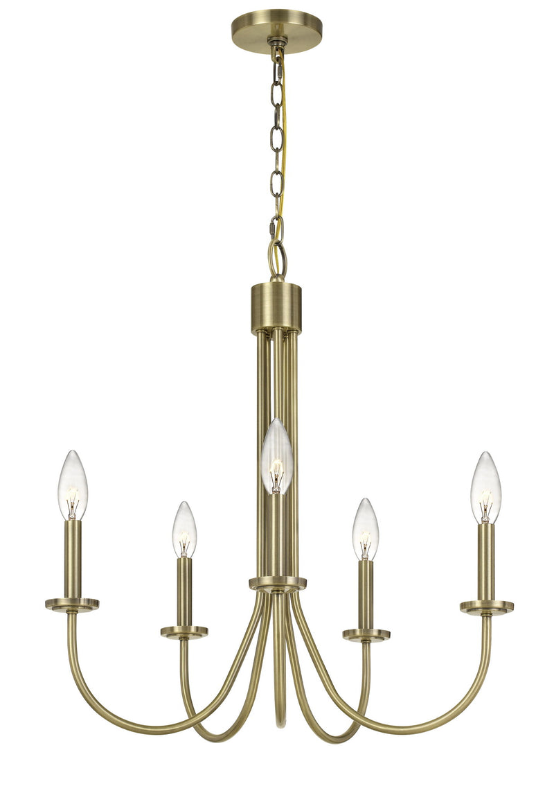 Spiez - Chandelier - Antique Brass