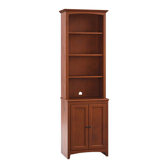 McKenzie - 26.5" W Hutch - Glazed Antique Cherry