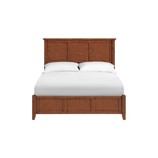 McKenzie - Queen Classic Bed - Glazed Antique Cherry