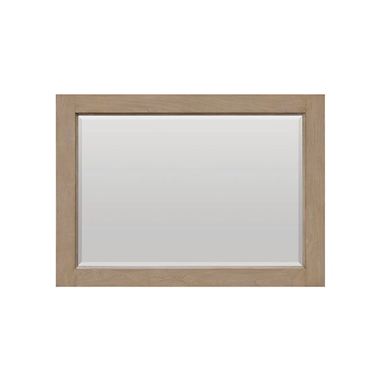 Bailey - Rectangular Mirror - Almond