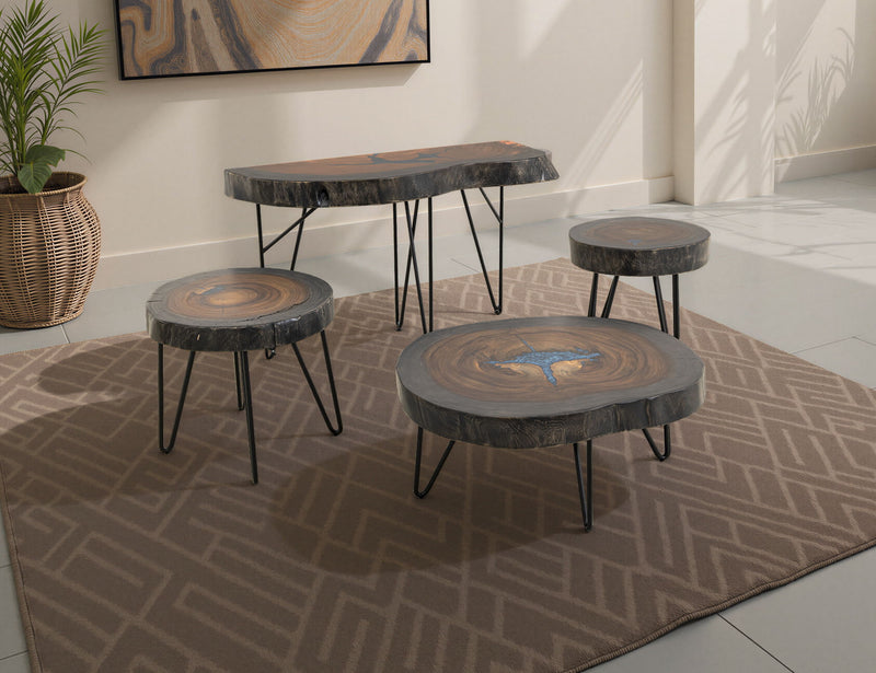 Parota - Wooden Sofa Table - Dark Brown