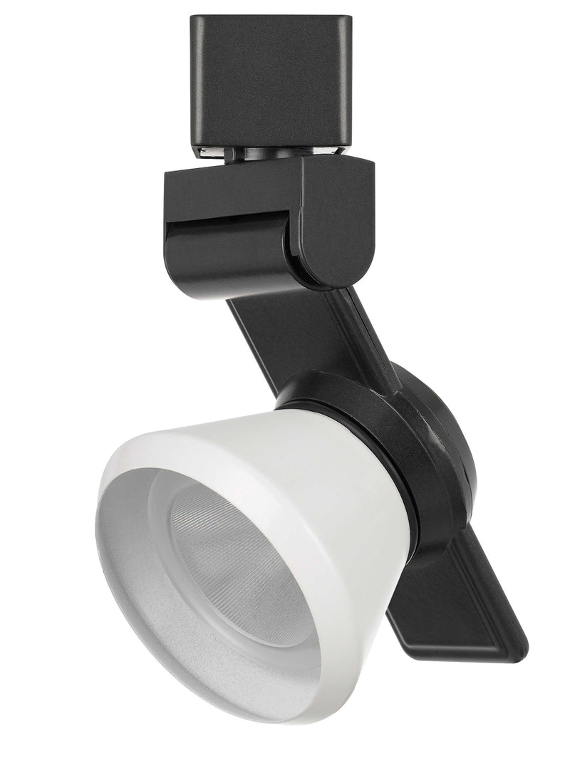 6" Height Metal Track Head - Dark Bronze & White - Metal