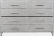 Nan Jofran Eloquence Stone 8-Drawer Acacia Wood Bedroom Dresser by Jofran Inc.