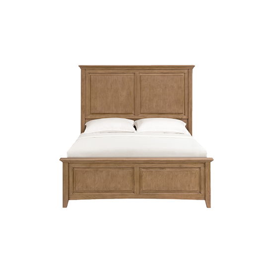 McKenzie - Queen Premier Storage Bed - Pecan