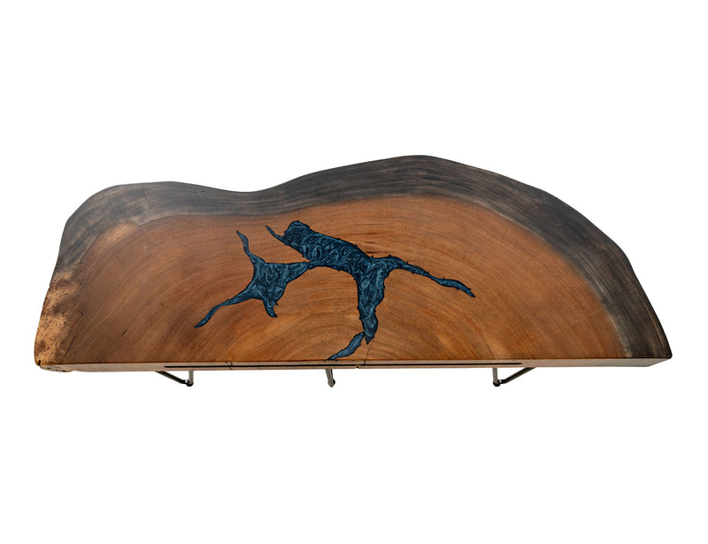 Parota - Wooden Sofa Table - Dark Brown