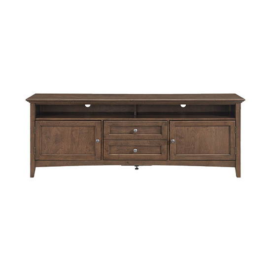 McKenzie - 74'' W Sound Bar Media Console - Java
