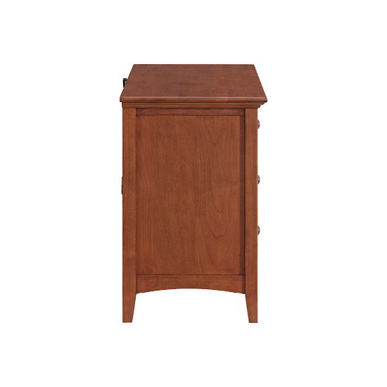 McKenzie - 4-Drawer Nightstand - Glazed Antique Cherry