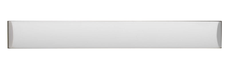 4.75" Height Acrylic and Metal Vanity Light - Brushed Steel - LED39W