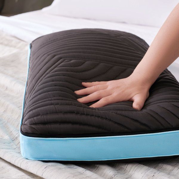 Ice Cloud - Omniphase Mid Loft Pillow - King High Loft