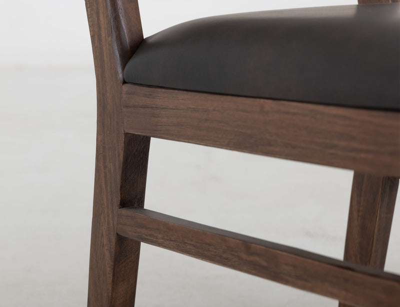 Walnut - Chair (Set of 2) - Walnut Brown