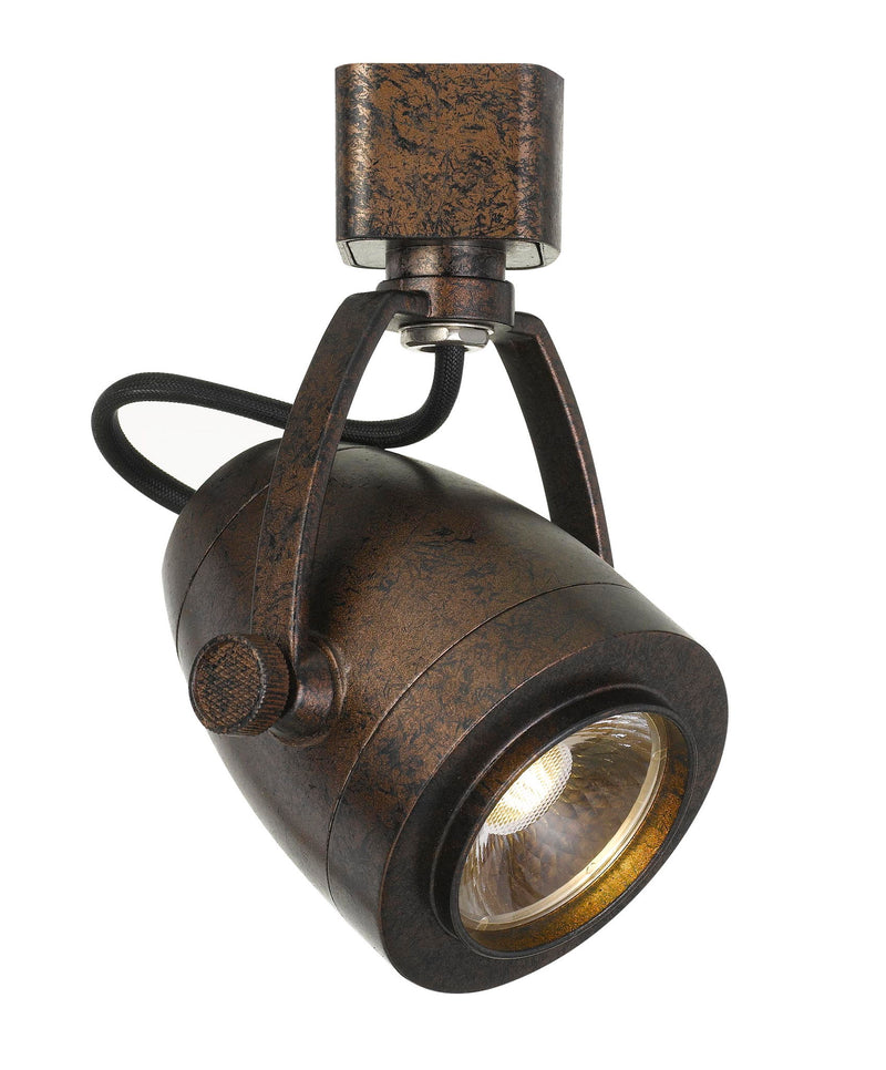 5" Height Metal Track Head - Rust - 12W
