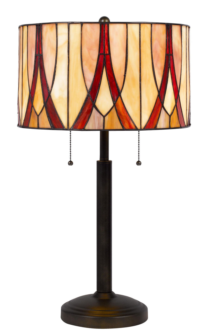 Tiffany - 24" Height Table Lamp - Black
