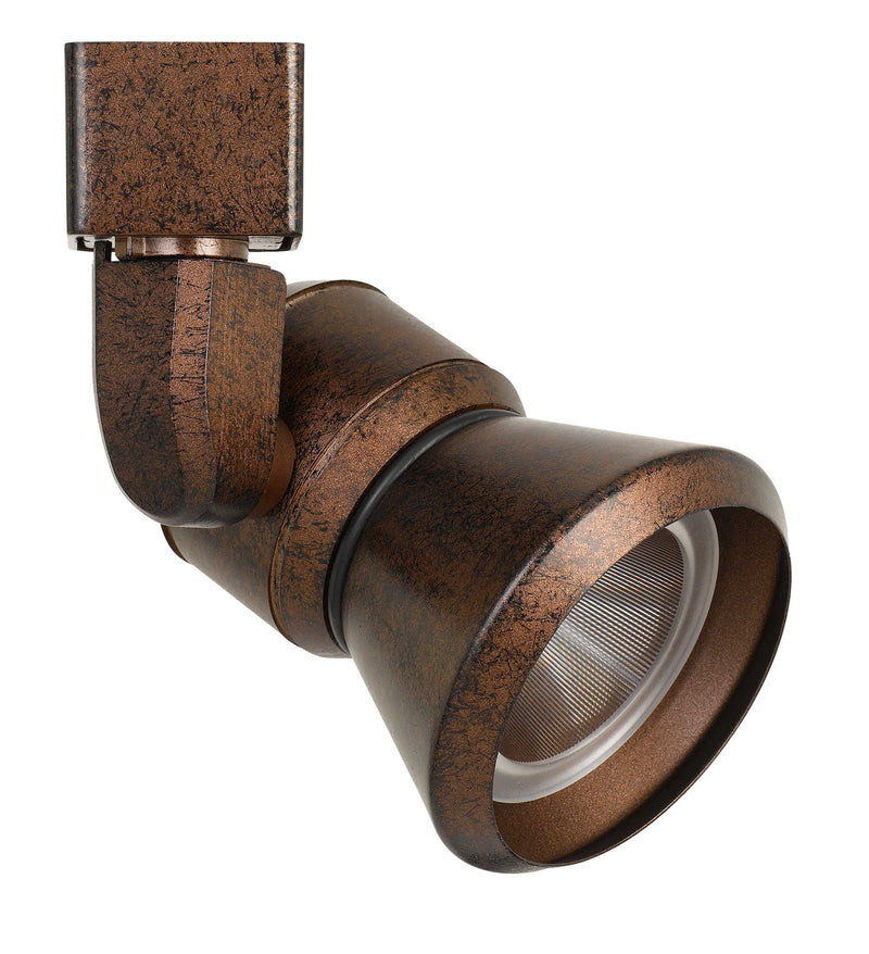 6.25" Height Metal Track Head - Rust - LED10W