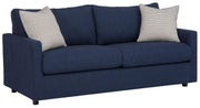 Sofa Four Seasons Easton Custom Slipcovered Two-Seat Sofa – angled view