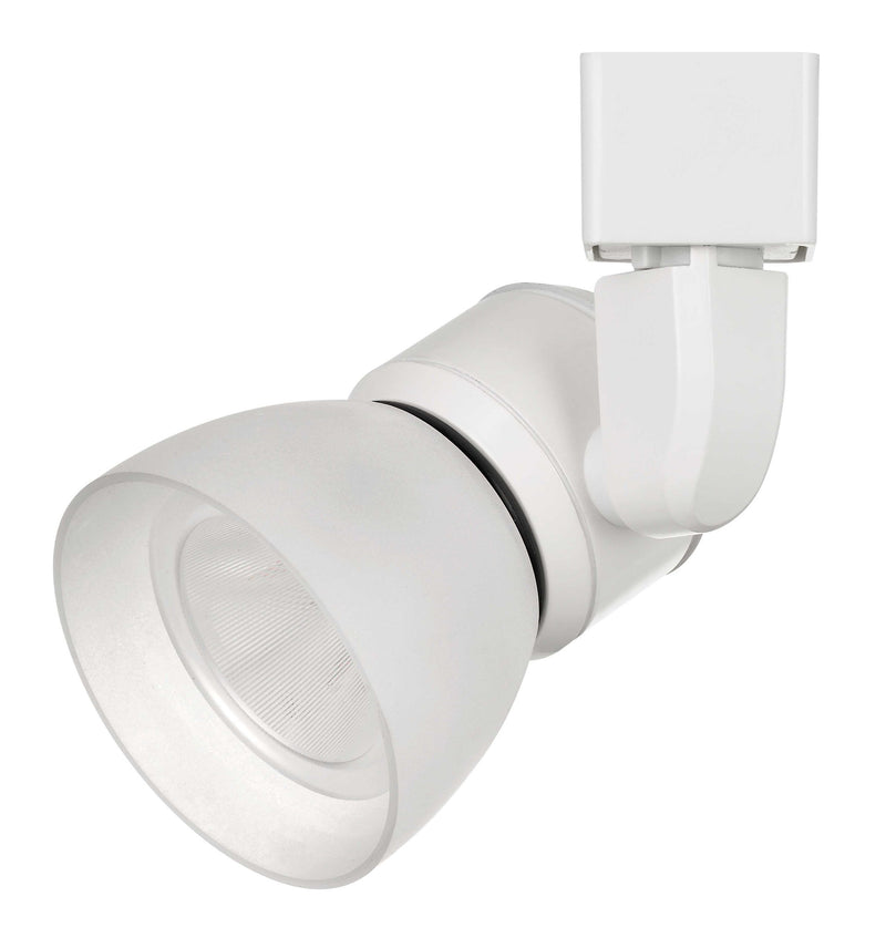 6.25" Height Metal Track Head - White