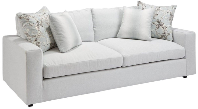 Nan Four Seasons Carlton 41 Inch Deep Slipcovered Grande 2-Seat Sofa