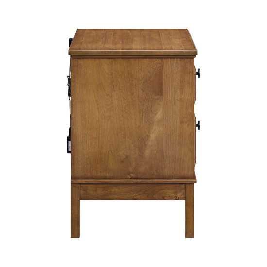 Virginia - 2-Drawer Nightstand - Mocha
