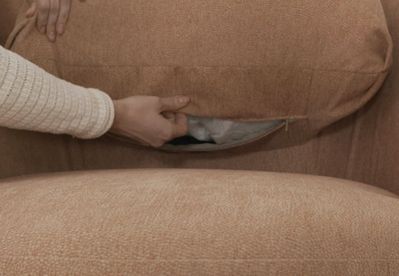 Annabel Club Chair: Custom Comfort, Reversible Seat, Innerspring Coil System
