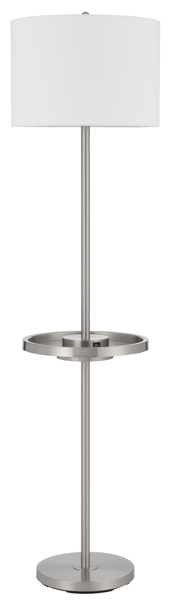 Crofton - Floor Lamp - Brushed Steel