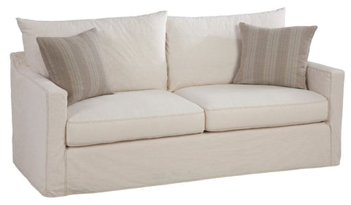 Nan Four Seasons Jordan Customizable 78-Inch Slipcovered Two-Seat Fabric Sofa