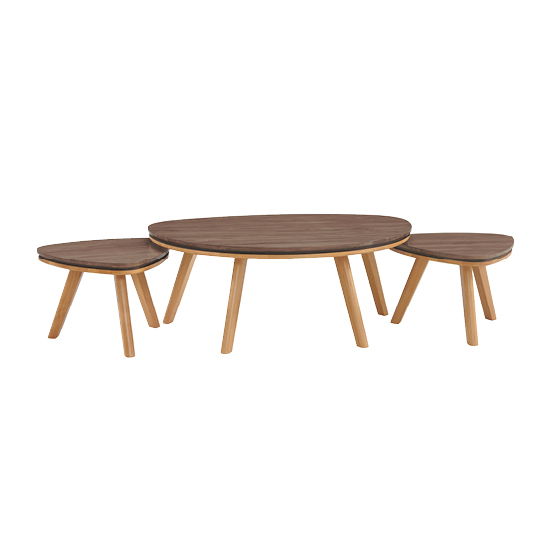Addi - Low Cocktail Table - Natural