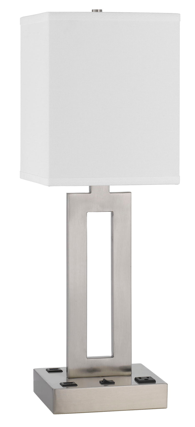 Sarnia - Table Lamp - Brushed Steel
