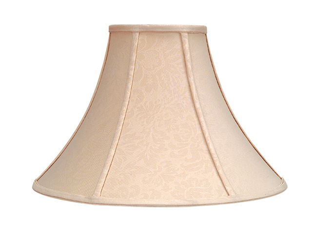12" Height Silk Shade With Pattern
