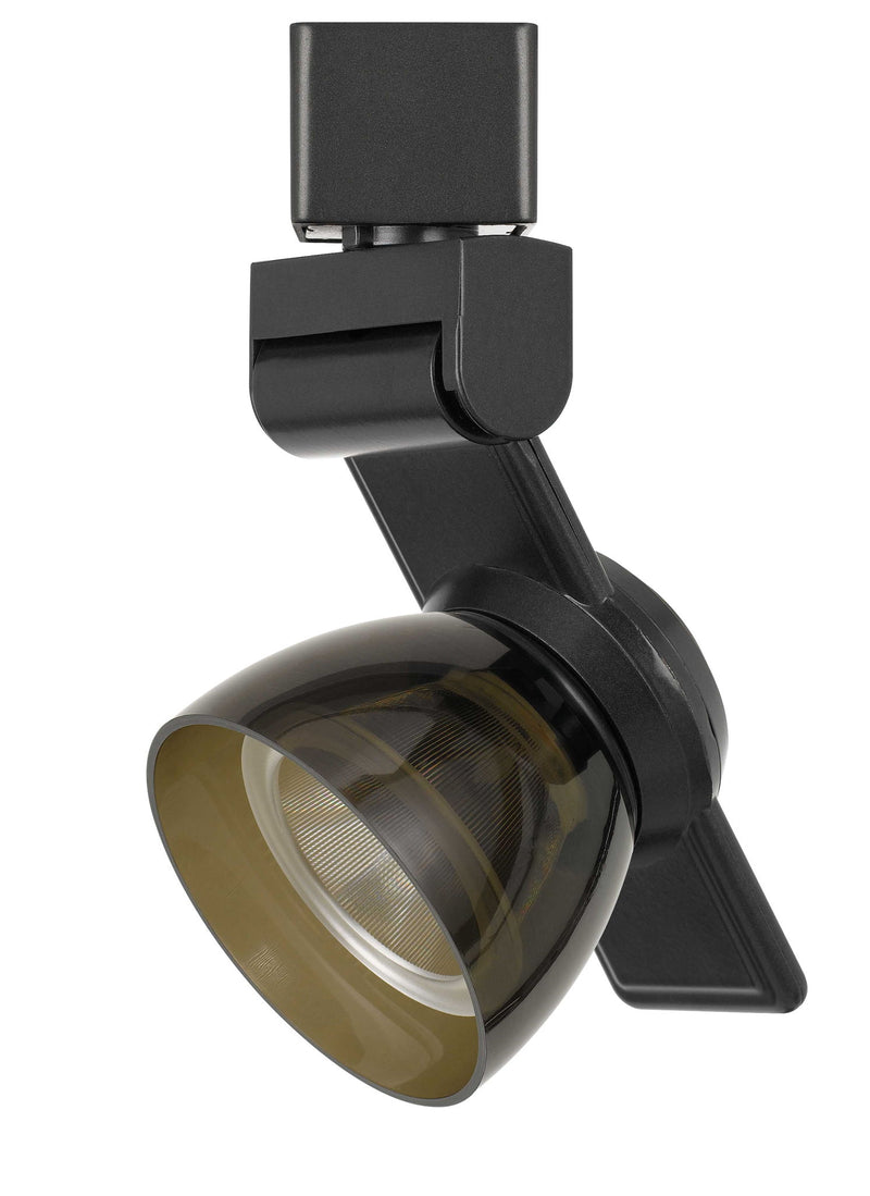 6" Height Metal Track Head - Dark Bronze & Smoky