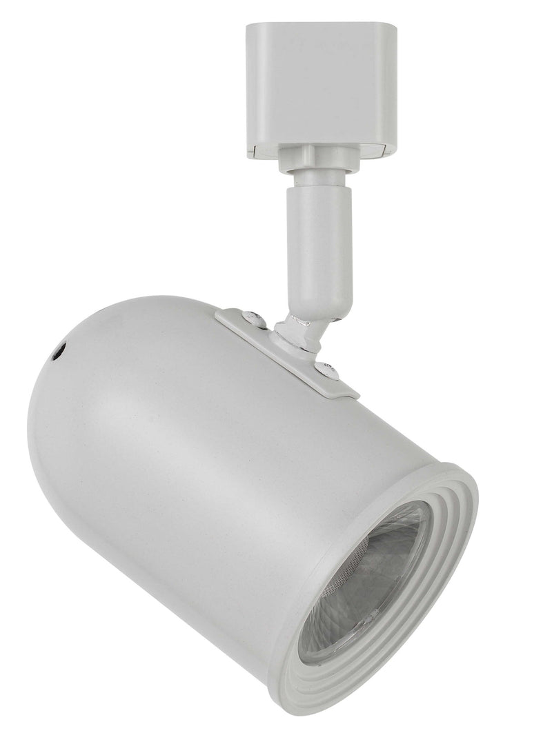 6" Height Metal Track Head - White - 7W