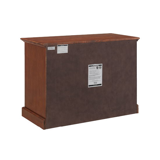 McKenzie - Lateral File Cabinet - Glazed Antique Cherry