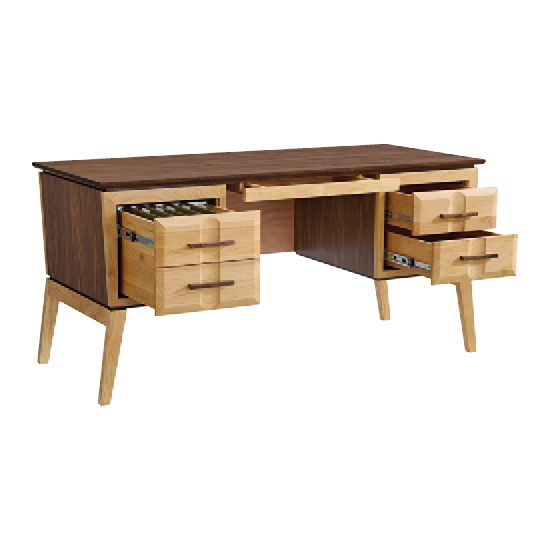 Addison - 4-Drawer Desk - Duet