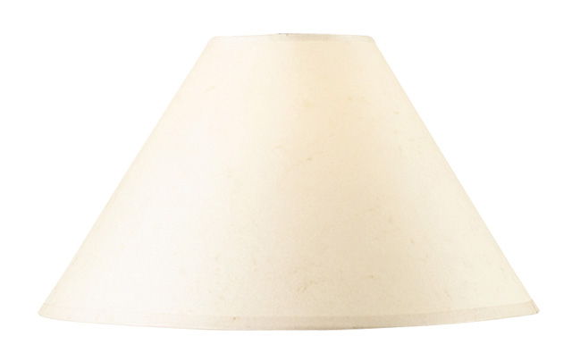 Coolie - 10.5" Height Round Paper Shade - Off White